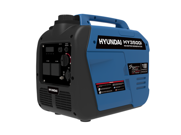 4.3kVA Hyundai HY3500i Petrol Inverter Generator