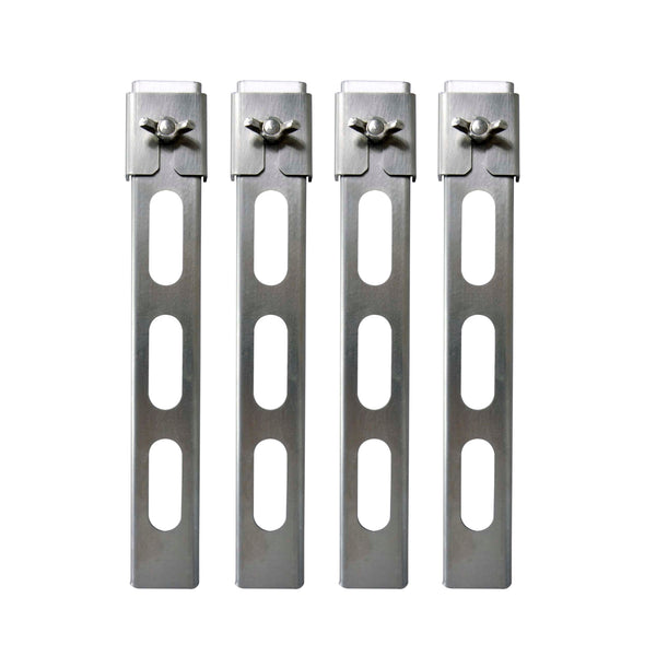 Winnerwell extension legs for Nomad M and L stoves stainless steel set with adjustable mounting holes
