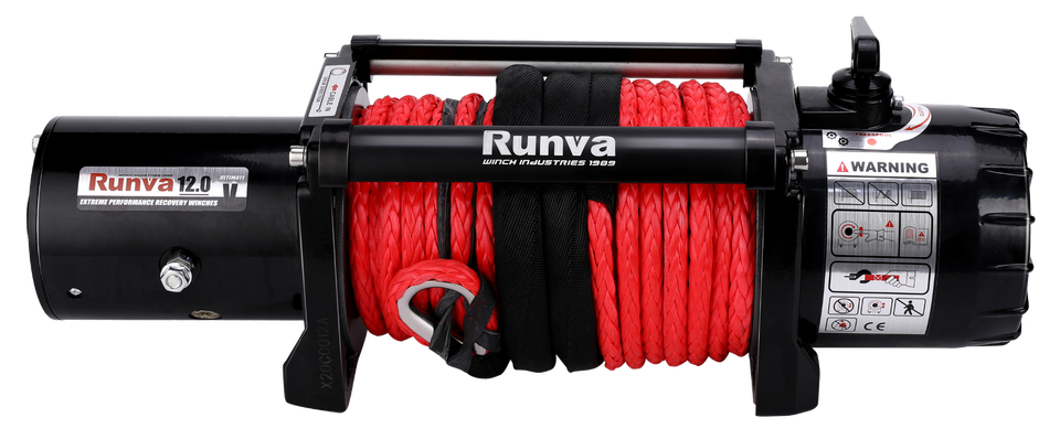 Runva EWV12000 ULTIMATE 12V with Synthetic Rope