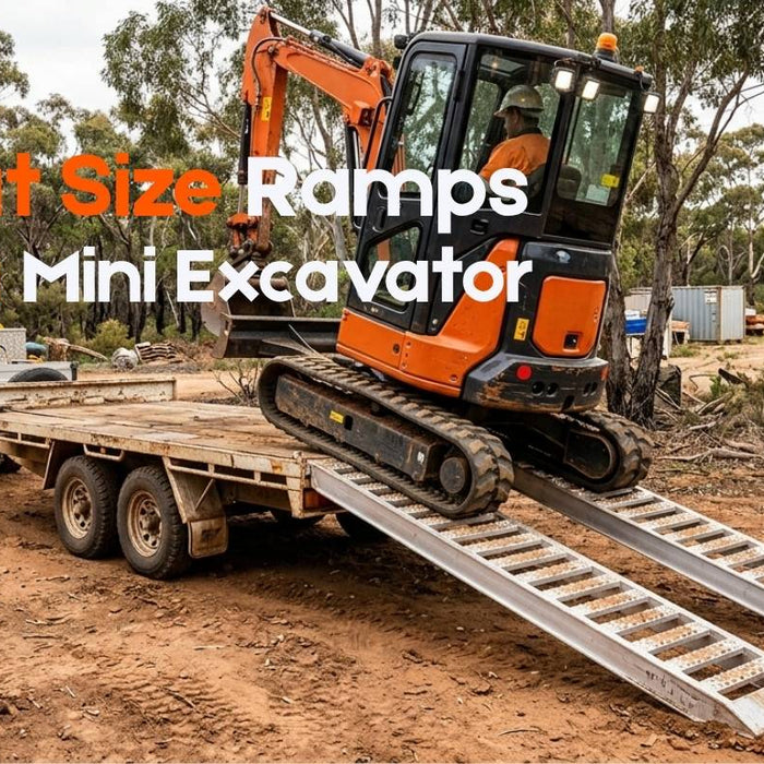 What Size Ramps For A Mini Excavator? (1.7t, 2.5t & 3t Guide)