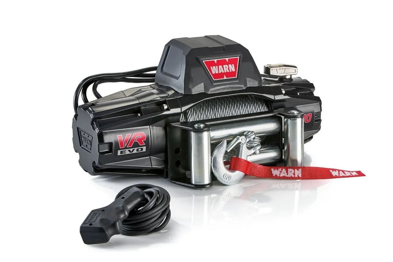 WARN VR EVO 10 10,000lb 12V Winch - Steel Rope