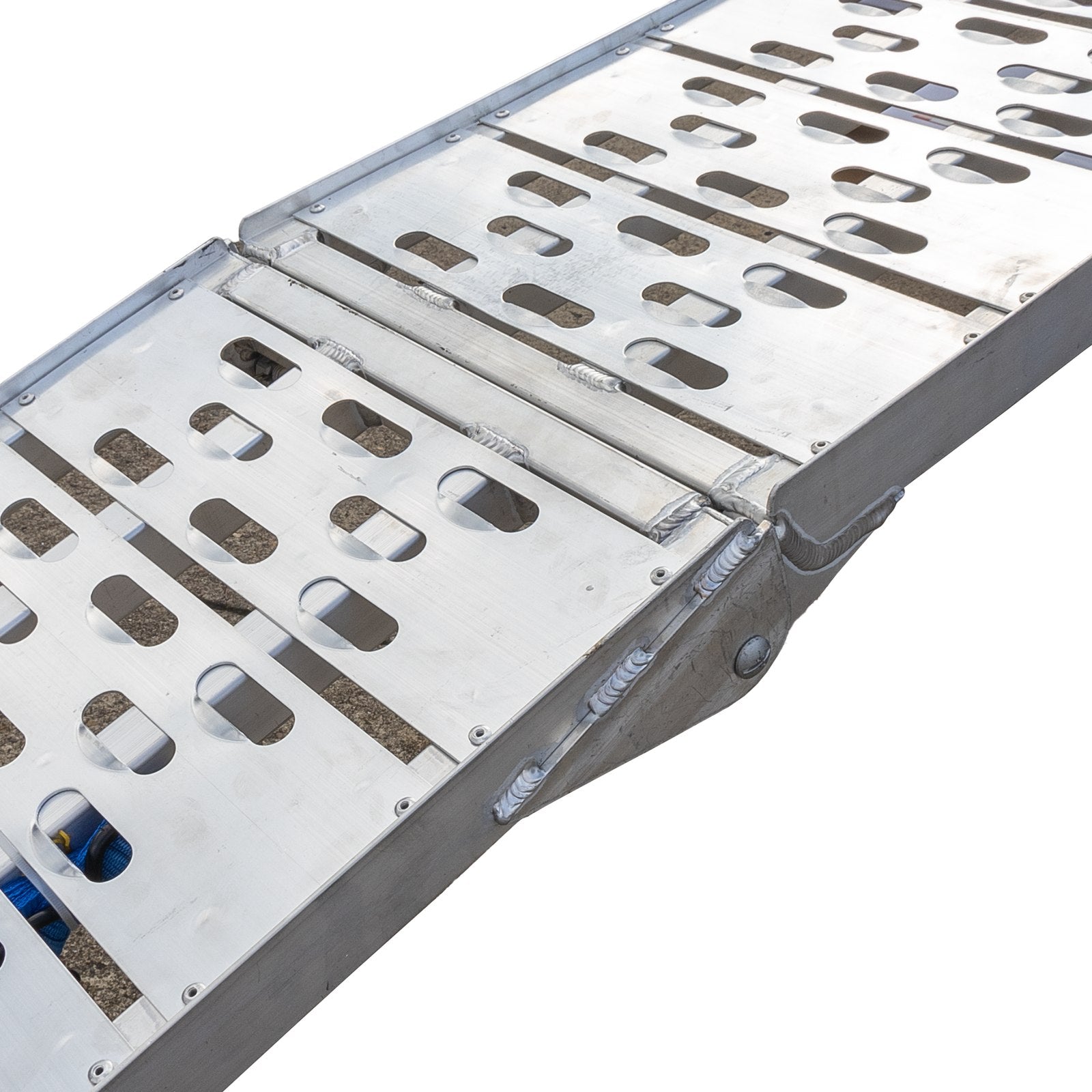 1000kg 3m folding loading ramps – folded for storage