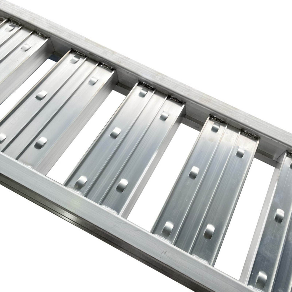 1600kg ramps marine grade alloy surface with machined tread
