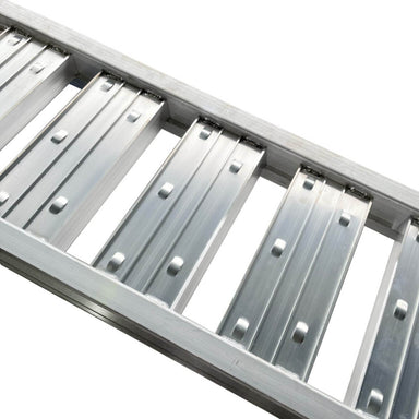 1600kg ramps marine grade alloy surface with machined tread
