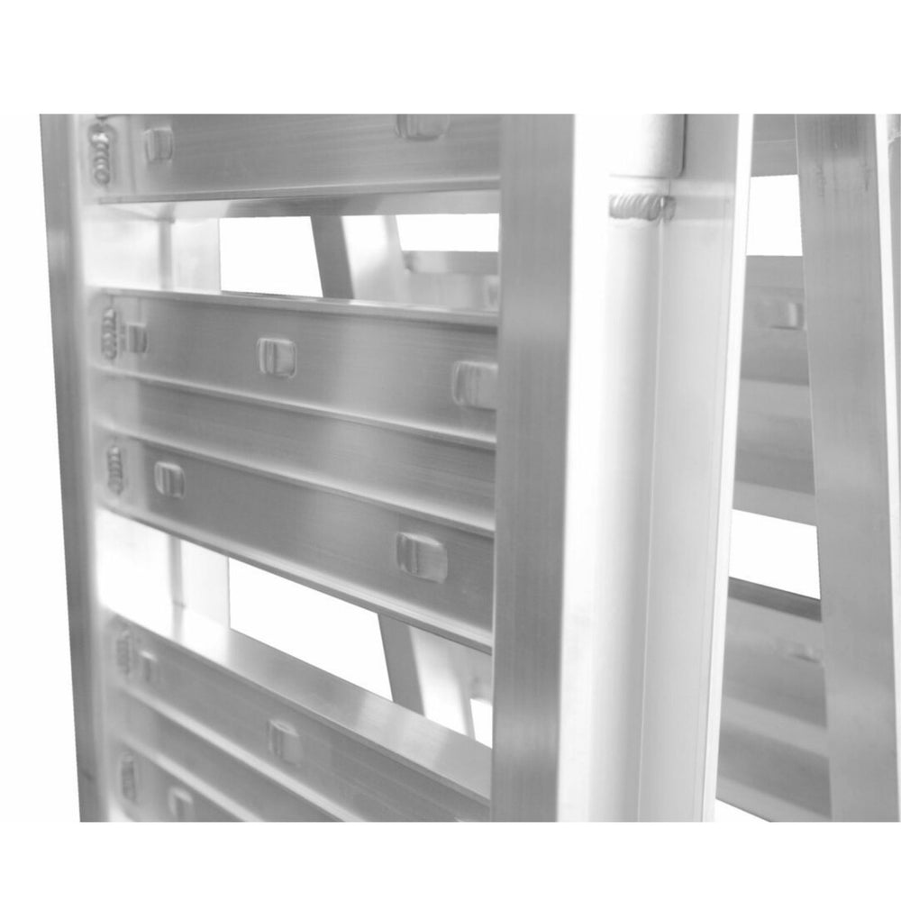1600kg folding ramps stored flat for transport
