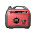 Redback RB3.5 quiet inverter generator showing muffler and noise insulated housing