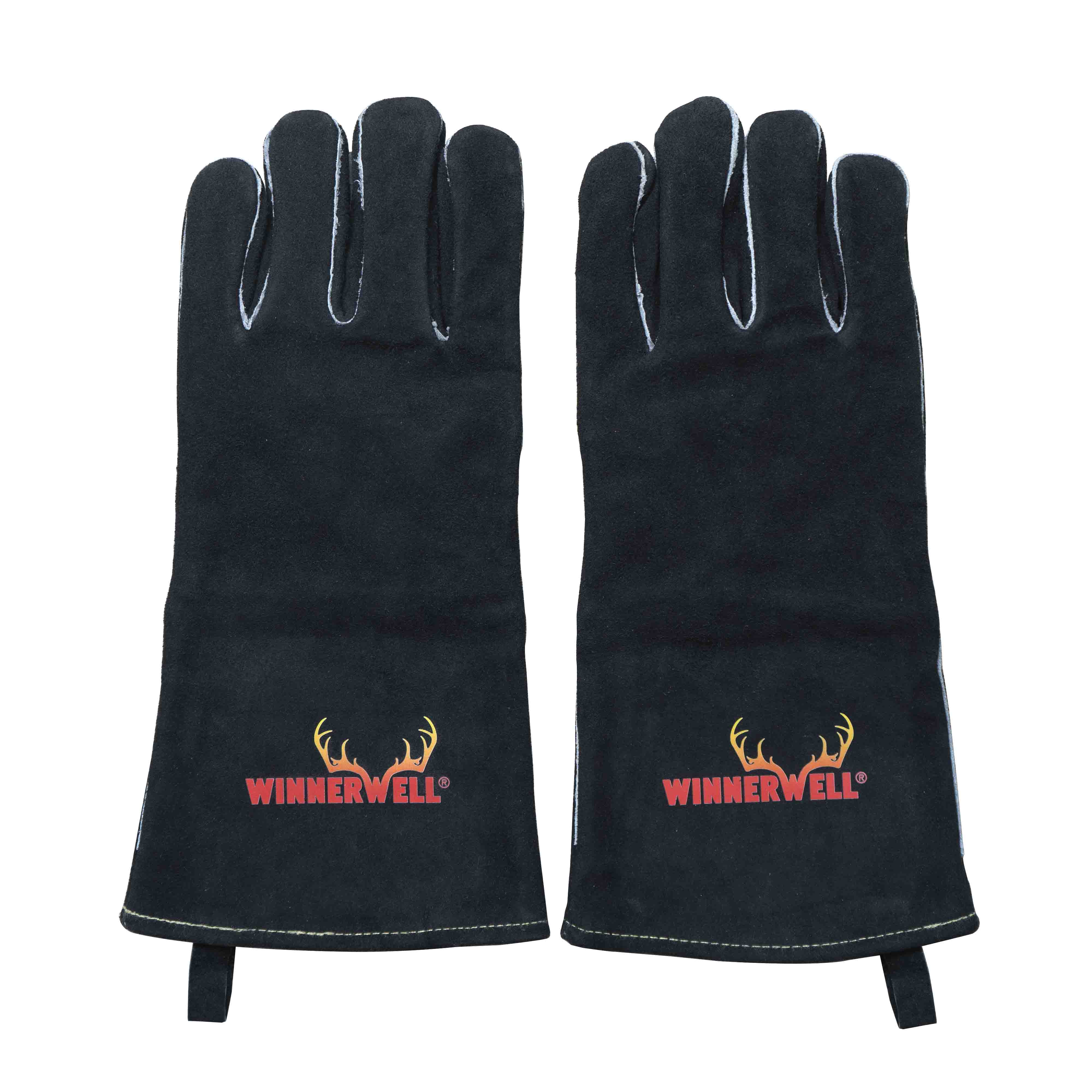 Winnerwell heat-resistant stove gloves 32cm — protect hands when handling hot camping stove surfaces