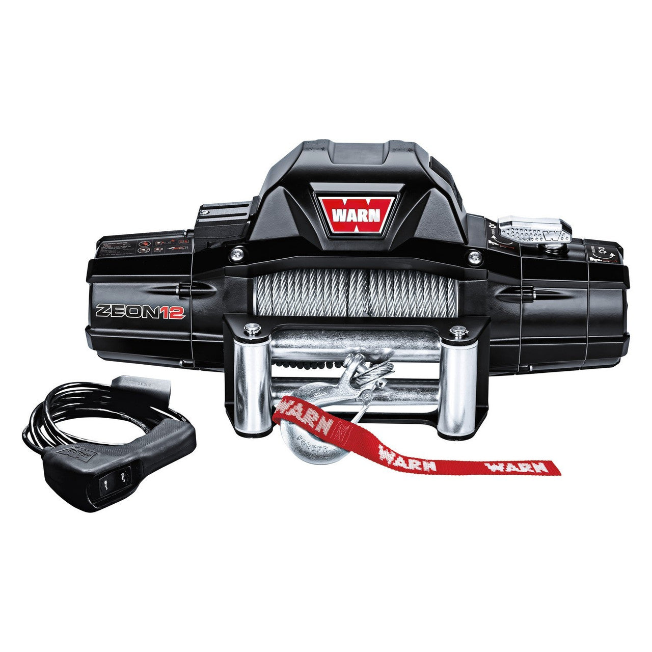 WARN ZEON 12 12,000lbs 12V Winch - Steel Rope