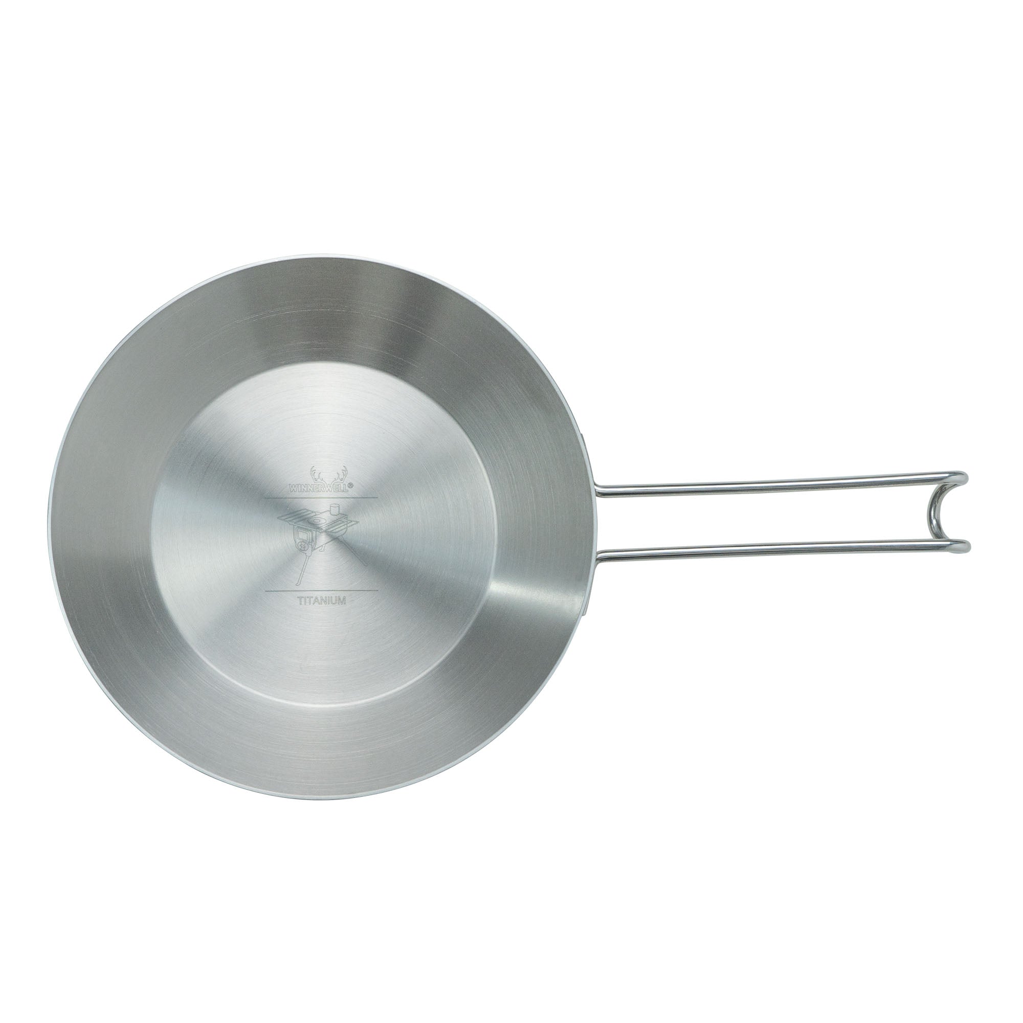 Winnerwell titanium deep camping skillet lightweight design for backpacking