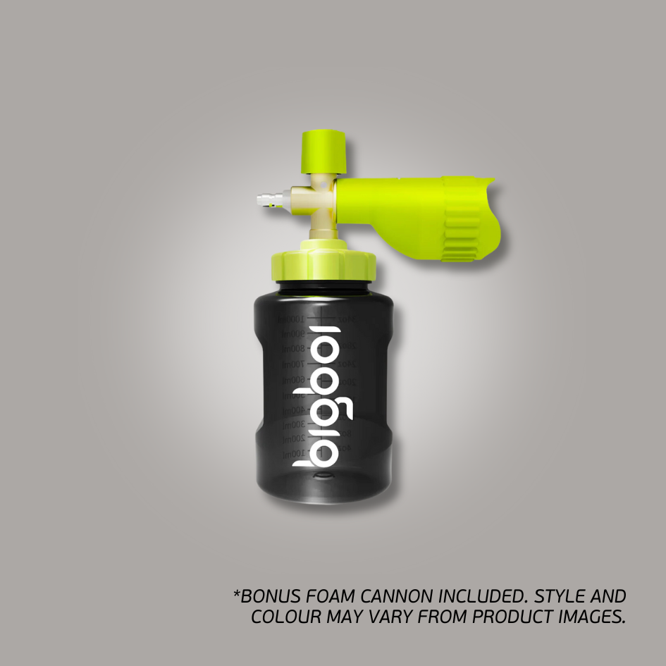 bigboi FoamR PRO foam cannon included with WashR PRO MKII pressure washer