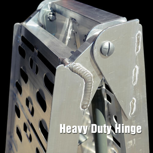 500KG 2.3M Aluminium Folding Loading Ramp