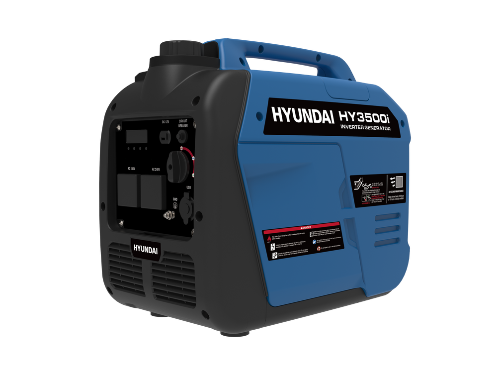 4.3kVA Hyundai HY3500i Petrol Inverter Generator