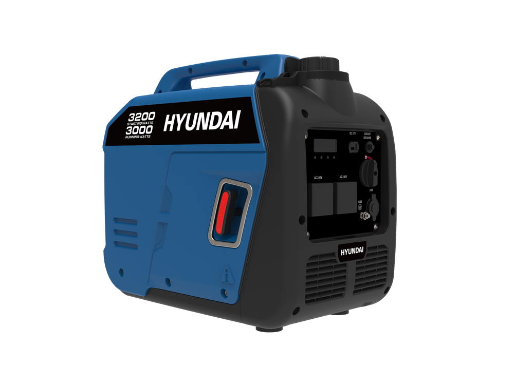 4.3kVA Hyundai HY3500i Petrol Inverter Generator
