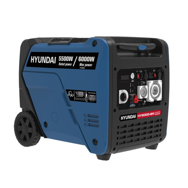 Hyundai HY6000i 7.5kVA Portable Inverter Generator