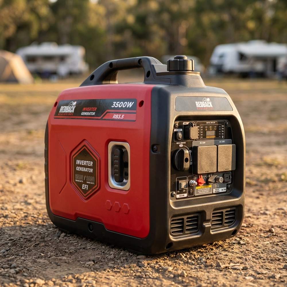 Redback 3500W Inverter Generator 3.5kVA- RB3.5