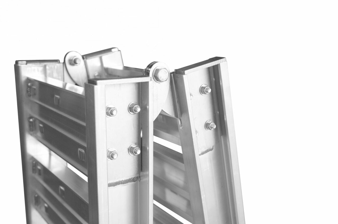 1600kg 2.4m Folding Aluminium Loading Ramps (pair)