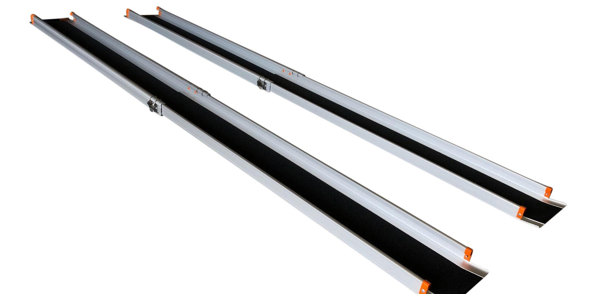 Portable Telescopic Wheelchair Ramps - Short (pair) 250KG 2.1M — Ramped UP