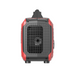 RB2 inverter generator rear vented grille and muffler system for quiet operation