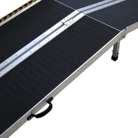 3m Long Aluminium Wheelchair Ramp With Leg Support - 275kg