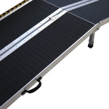 3m Long Aluminium Wheelchair Ramp With Leg Support - 275kg