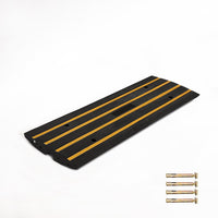 Car Driveway Curb Ramp Rubber 10,000 Kg Industrial Capacity