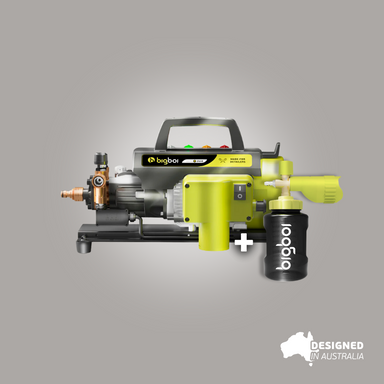 WashR DUO wall mounted car detailing pressure washer with foam cannon
