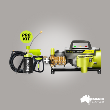 bigboi WashR PRO MKII pressure washer and hose kit bundle