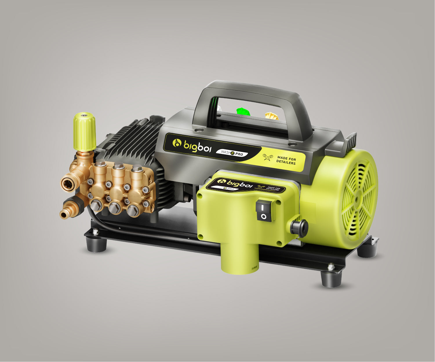 bigboi WashR PRO induction motor pressure washer front view