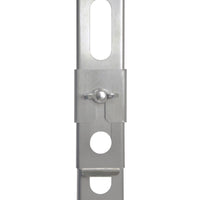 Nomad stove leg connection detail showing secure attachment point for extension legs