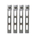 Winnerwell extension legs for Nomad M and L stoves stainless steel set with adjustable mounting holes