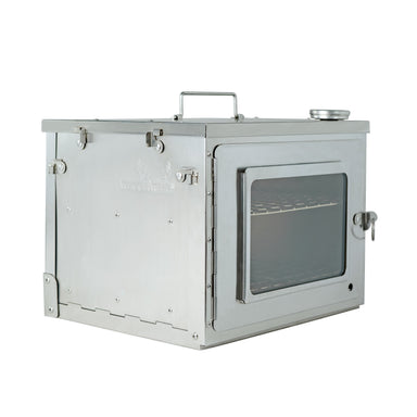 Winnerwell Fastfold Oven front view with glass viewing window and built-in thermometer