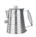 Side view of Winnerwell camping coffee percolator showing handle and spout design