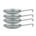 Winnerwell stainless steel Sierra plate 4 piece family camping set