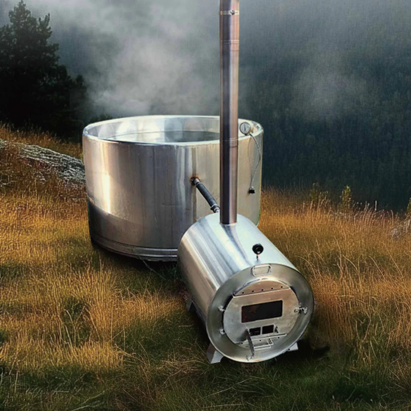 Winnerwell Wood Fired Hot Tub and Pool Water Heater - XL Size