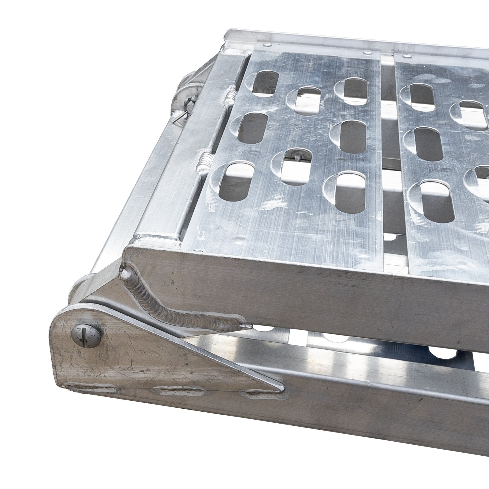 Aluminium loading ramp 1000kg – close-up of ramp loading surface