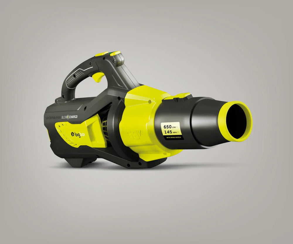 bigboi CHARGD cordless detailing blower front view