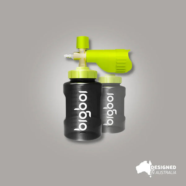 bigboi FoamR PRO+ foam cannon with two bottles