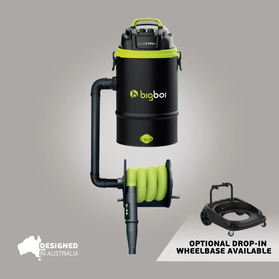 bigboi SuckR PRO+ wall mounted vacuum set