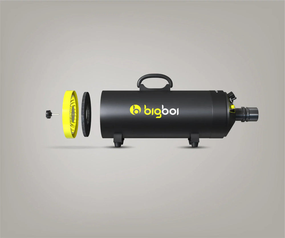 BlowR MINI Plus touchless vehicle dryer front view
