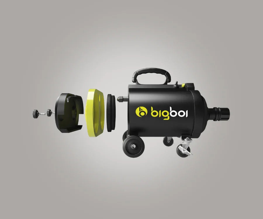BlowR PRO MKII car drying blower exploded view