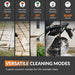 Grandfalls Plus pressure washer versatile cleaning modes