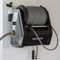 Grandfalls Plus retractable pressure washer wall-mounted