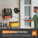 Grandfalls Pro pressure washer auto-retract system
