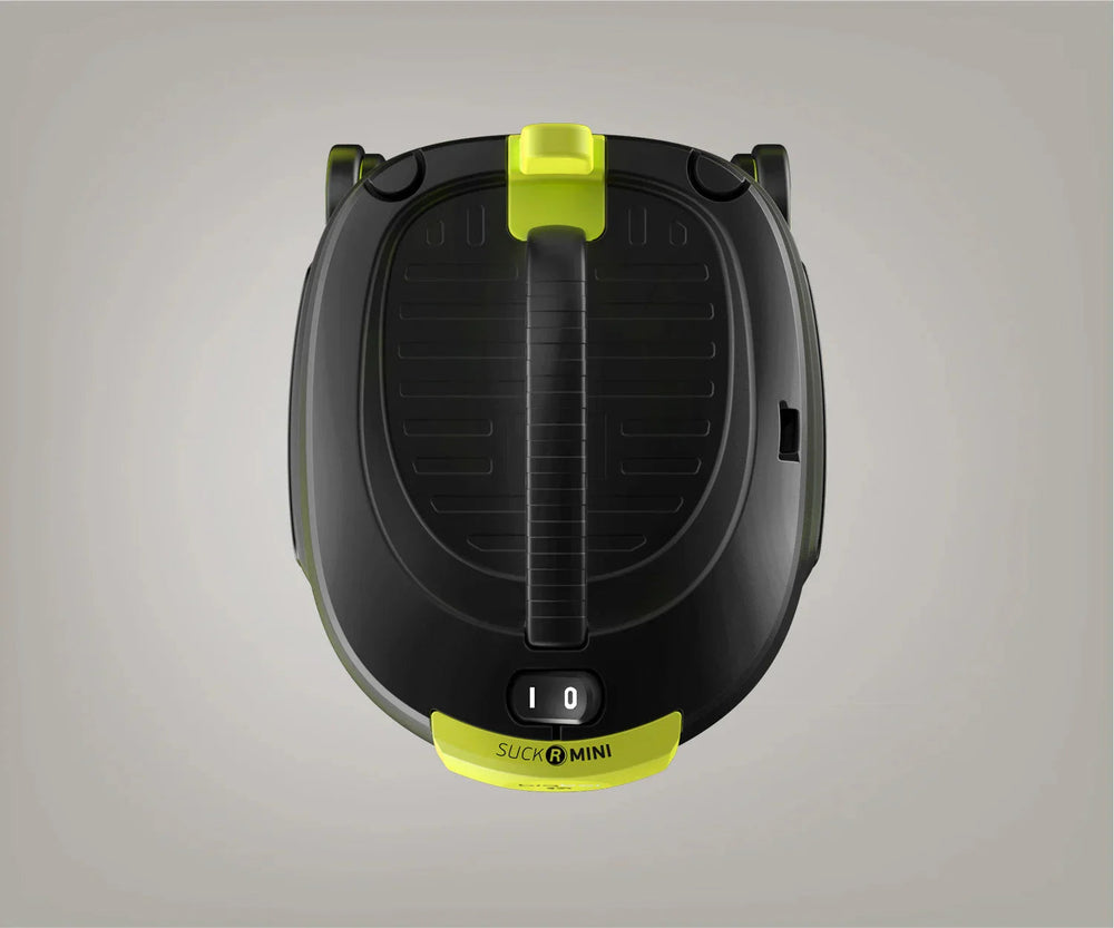 SuckR MINI portable vacuum cleaner top view