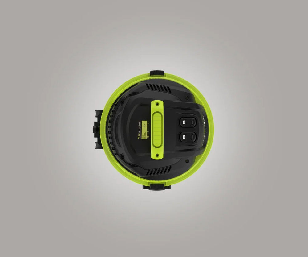 SuckR PRO Plus garage vacuum system top view