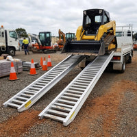Sureweld Rubber Series Aluminium Loading Ramps - for rubber track and tyres