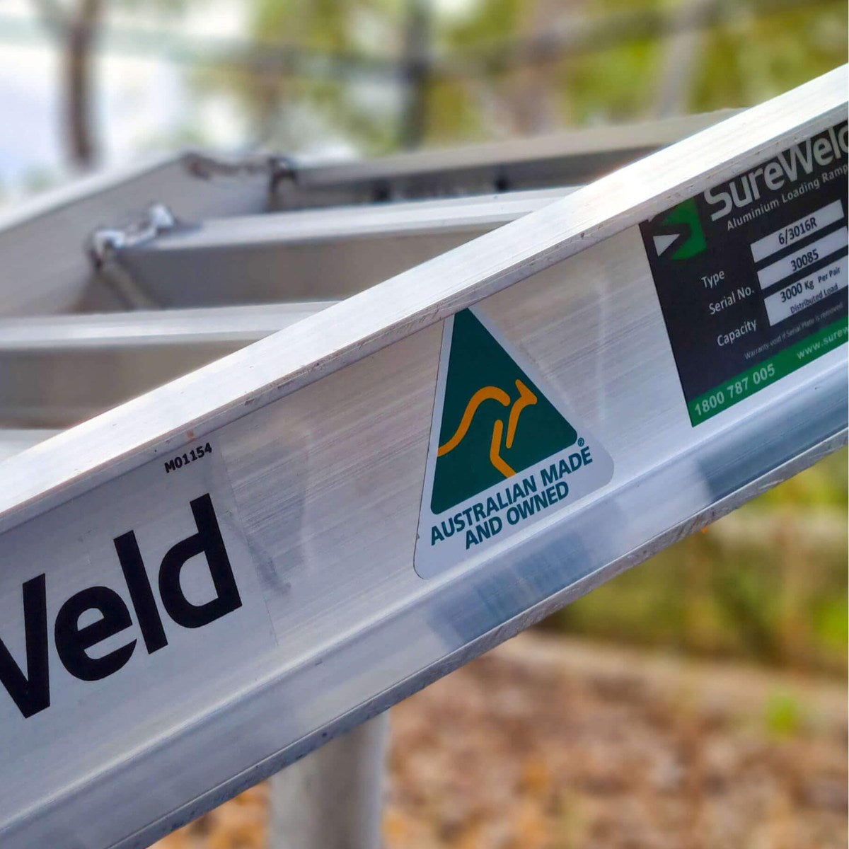 Sureweld Track Series Aluminium Loading Ramps - for Steel Tracks