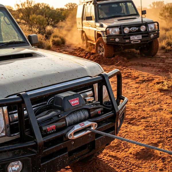 WARN VR EVO 10-S 10,000lbs 12V Winch - Synthetic Rope