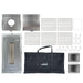 Winnerwell Fastfold Smoker Large full kit — large portable bbq smoker with racks, hooks, stand and carry bag