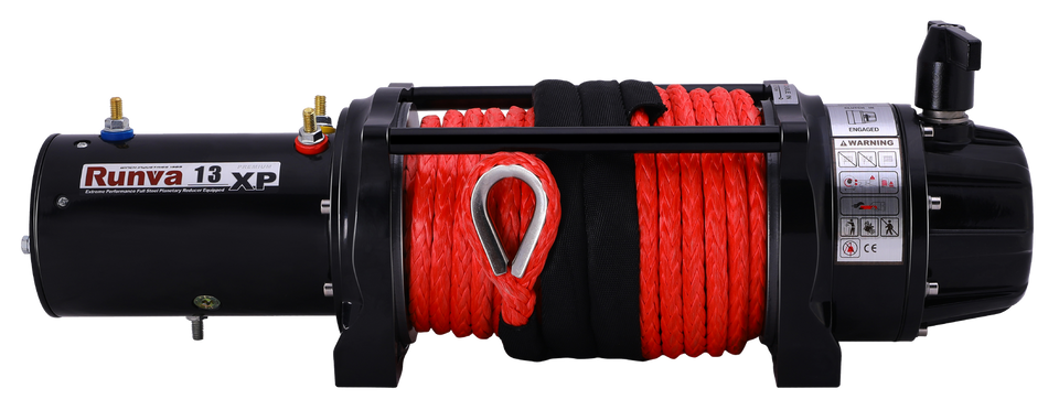 Runva 13XP PREMIUM 12V with Synthetic Rope